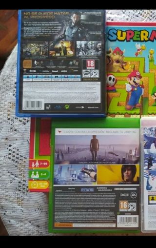 Juegos de PS 4 y Xbox one PAL ES 