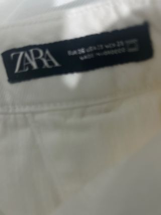 Shorts blancos hombre