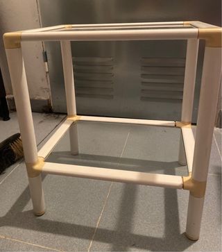 Lote 2 Mesas auxiliares vintage Mesa para cocina