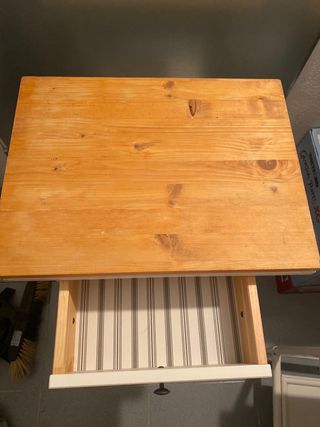 Lote 2 Mesas auxiliares vintage Mesa para cocina