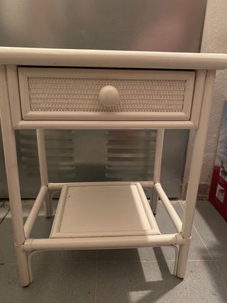 Lote 2 Mesas auxiliares vintage Mesa para cocina