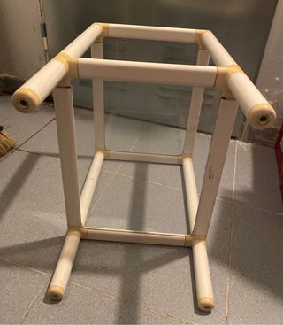 Lote 2 Mesas auxiliares vintage Mesa para cocina