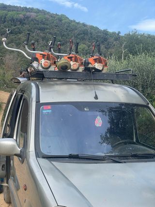 jardinero/desbroser parceles solares/ el fincas