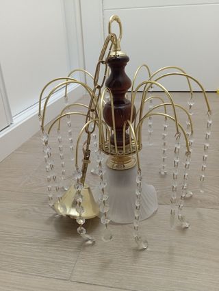 Lampara techo vintage | Cristal