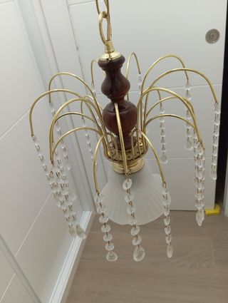 Lampara techo vintage | Cristal
