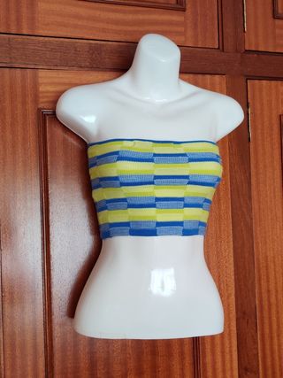 Top bandeau Bershka multicolor