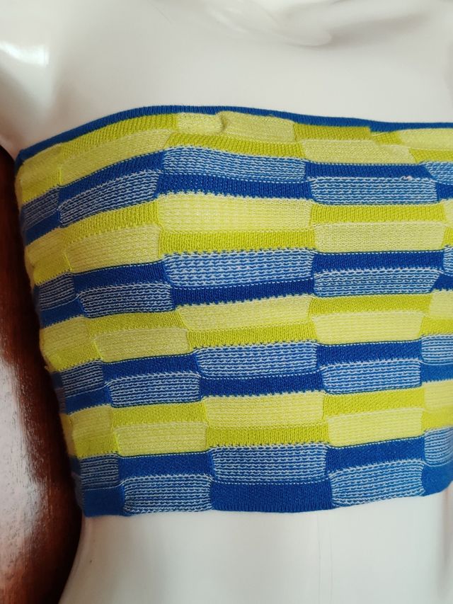 Top bandeau Bershka multicolor