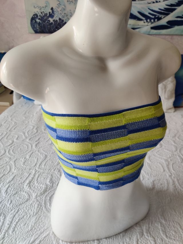 Top bandeau Bershka multicolor