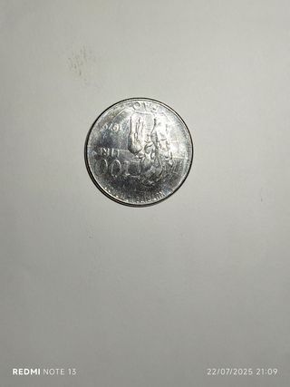 1 Moneta 100 Lire 1979 FAO