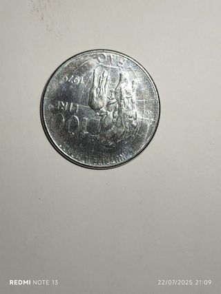 1 Moneta 100 Lire 1979 FAO