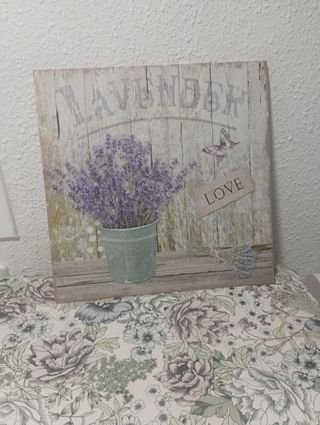 Cuadro lavanda vintage
