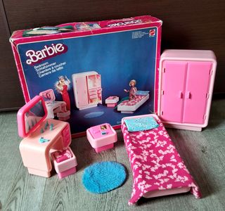 Barbie Vintage Camera da Letto Dream furniture 