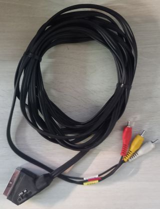 Cable Euroconector a RCA