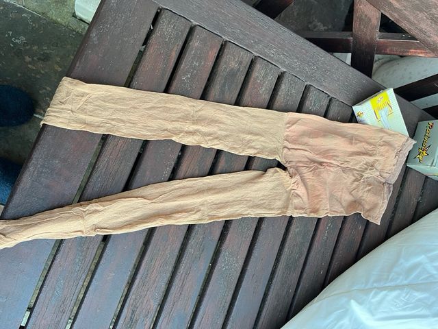 Medias beige SM mujer