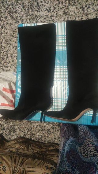 Botas Zara negras 39 - Impecables