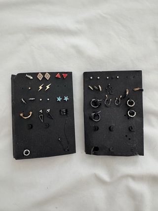 Pendientes Zara - 28 pares