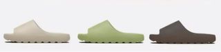 Chanclas Yeezy Slides - 3 pares
