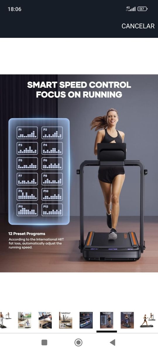 Cinta correr Hometro