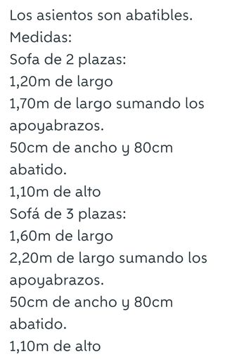 Sofá 2+3 plazas marrón