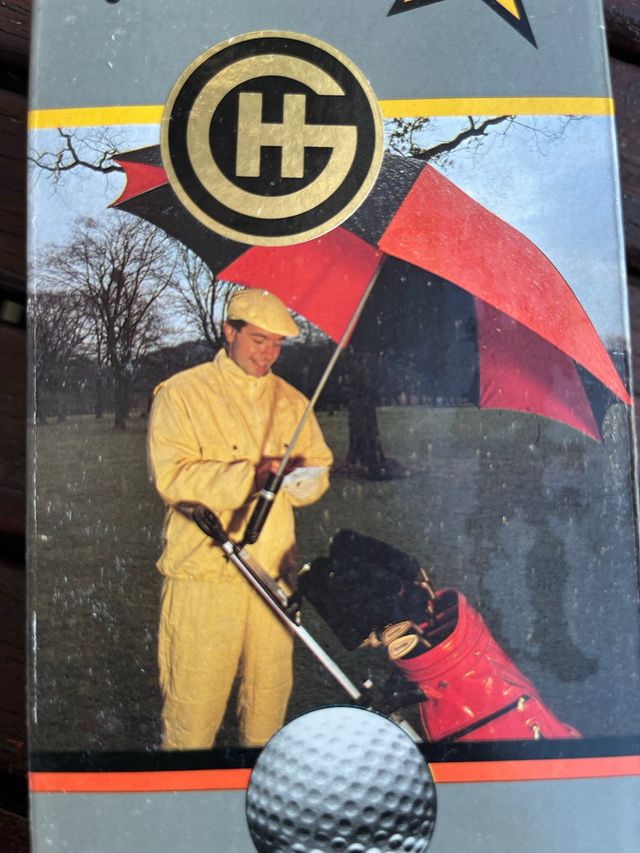 Sujeta paraguas Golf Rainstar: Antiguo