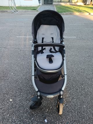 Carro bebé ligero gris