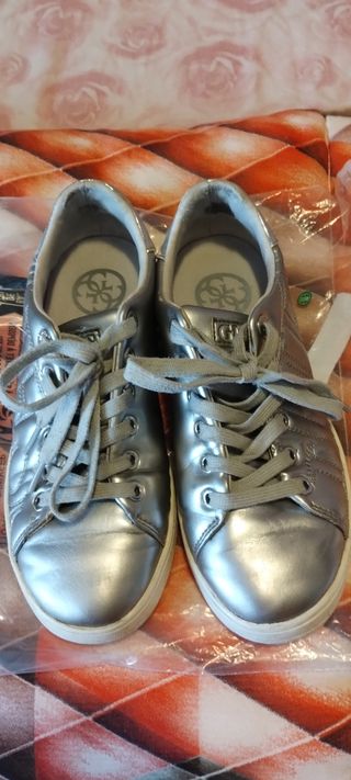 Guess - Scarpe sportive argento