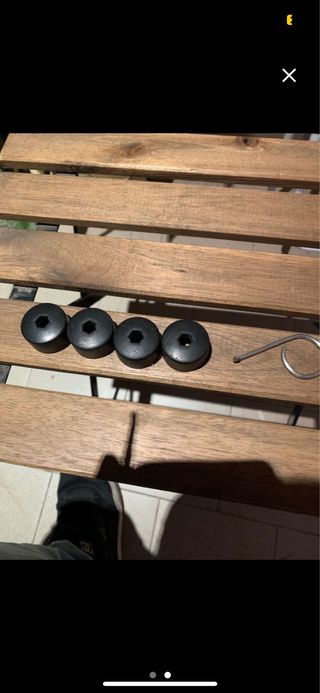 4 Tapones Cubre Tornillos VW
