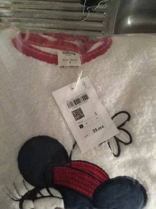 Pijama Minnie Mouse - Rojo y Blanco