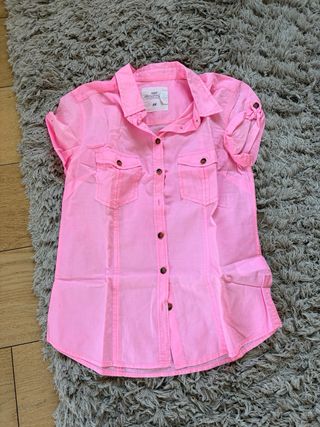 Camicia rosa H&M tg M