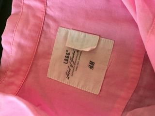 Camicia rosa H&M tg M