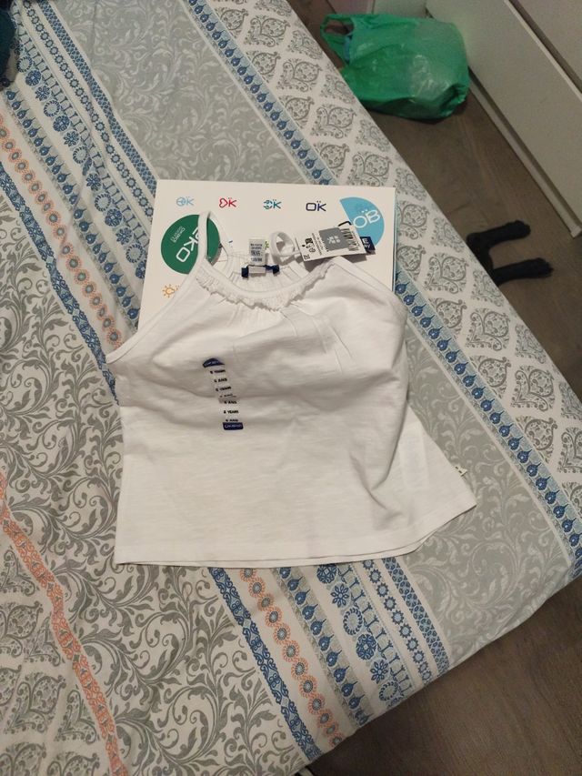 Conjunto niña 6 años - camiseta y shorts