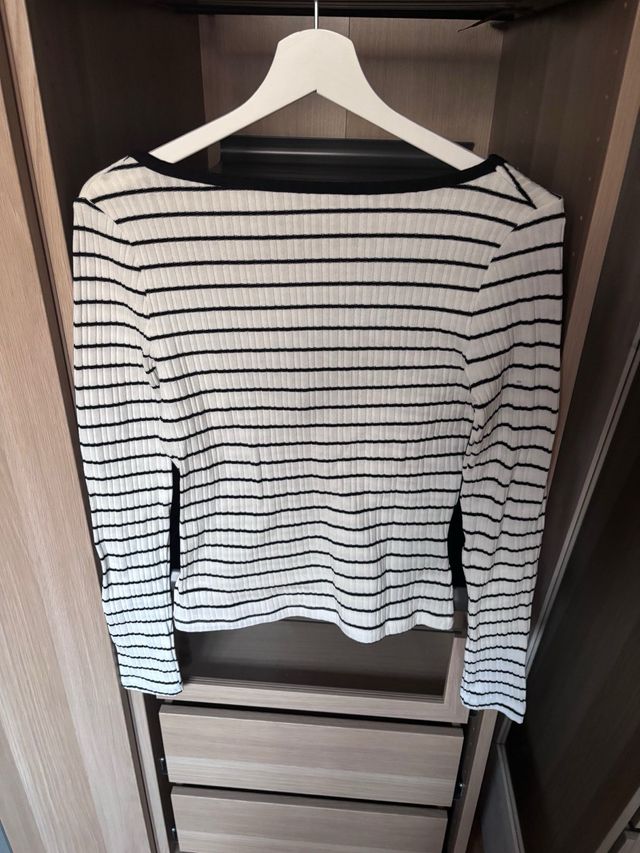 Camisetas rayas blancas y negras