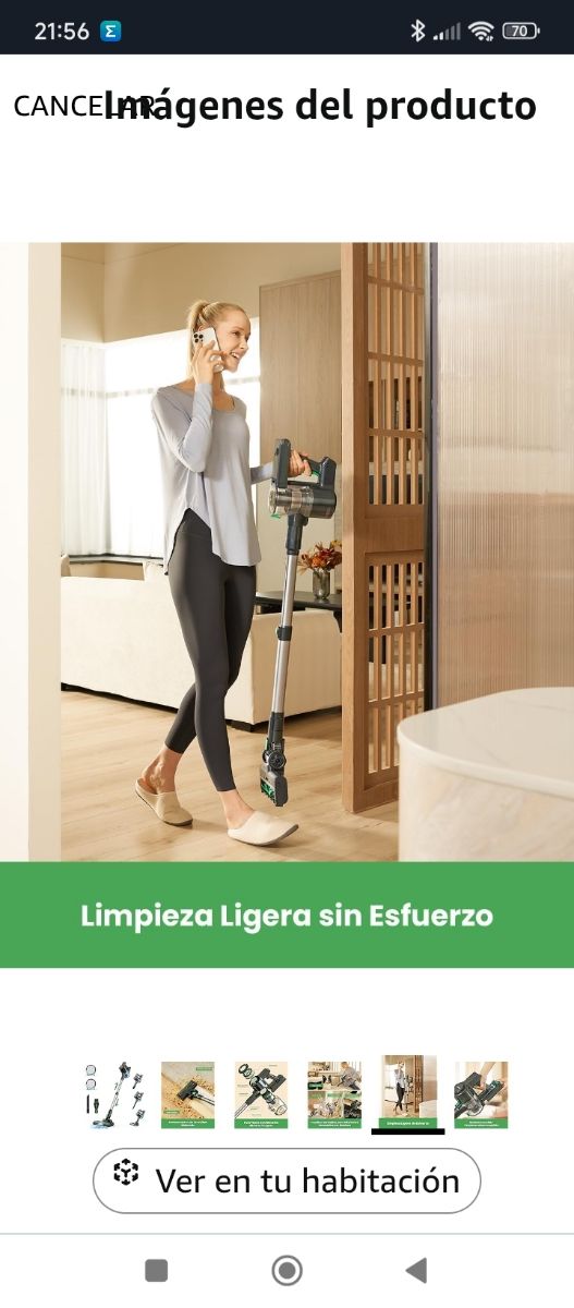 Scopa aspirapolvere 3 in 1