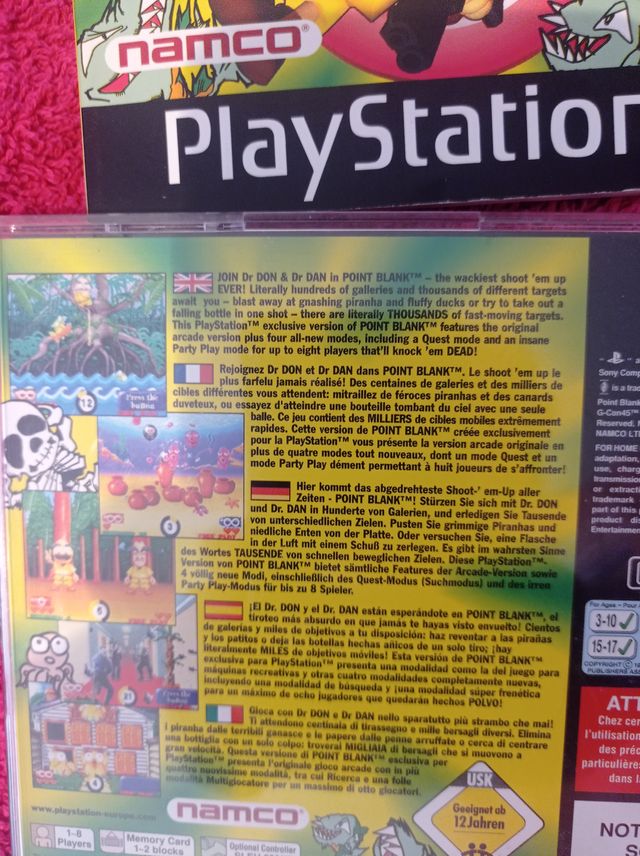 Point Blank - PlayStation PAL