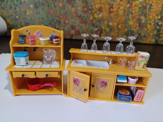 Cocina Sylvanian Families: Muebles cocina