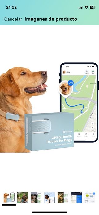 Rastreador GPS Troctive para perros