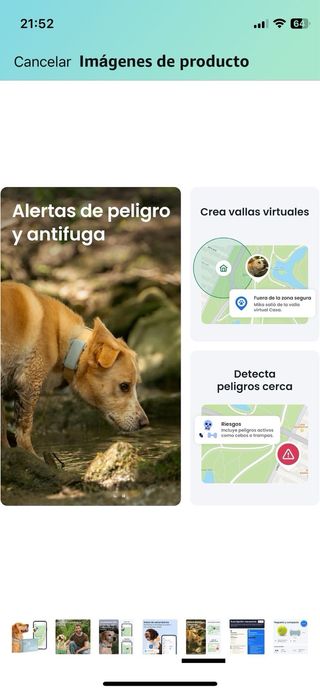 Rastreador GPS Troctive para perros