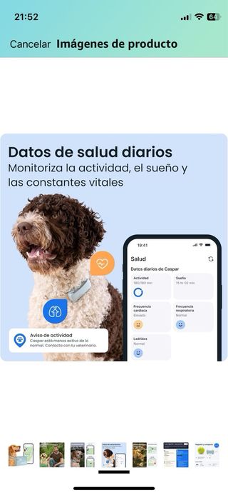 Rastreador GPS Troctive para perros