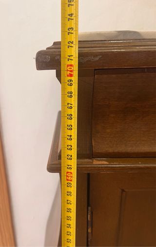 Recibidor antiguo madera-mármol