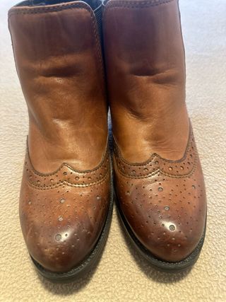 Botines Piel Marrón