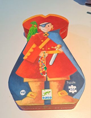 Puzzle Djeco Pirata (36 piezas)