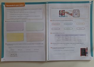 Cuaderno de matemáticas. 5 Primaria. Savia