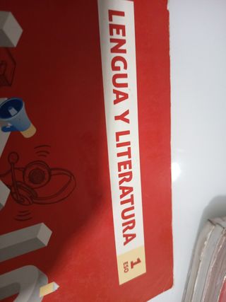 Libro texto LENGUA Y LITERATURA 1 Eso