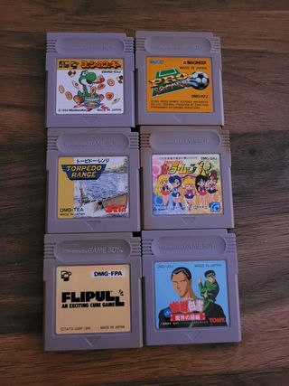 6 Juegos Game Boy