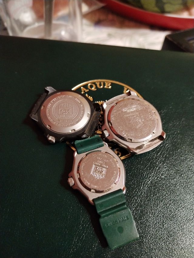 3 relojes Tag Heuer vintage