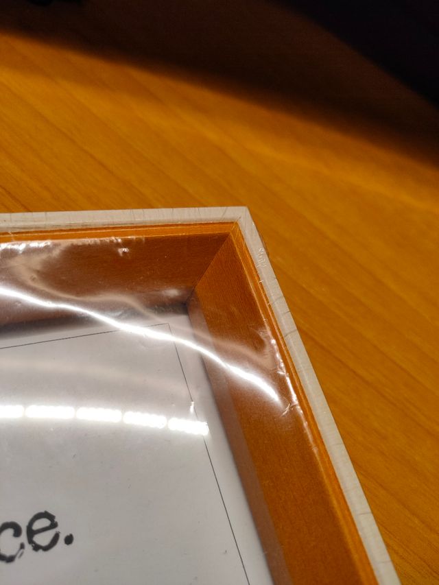 Marco madera 10x15 marrón