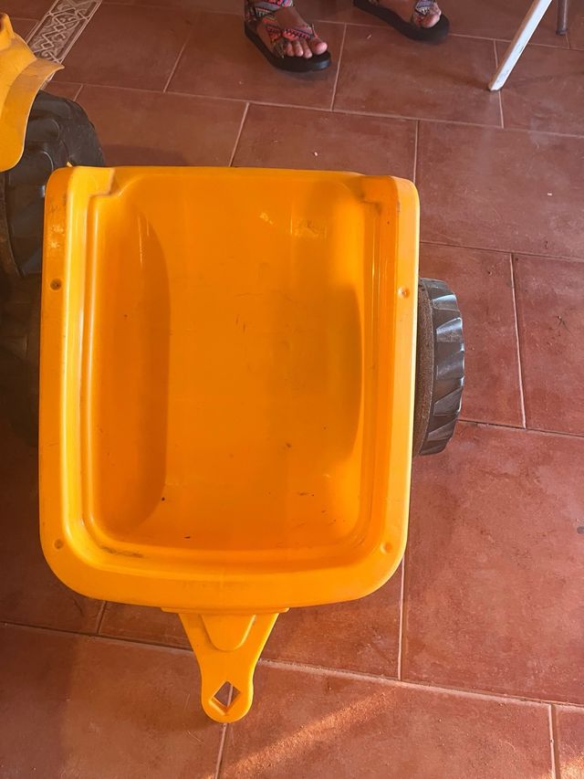 Tractor JCB pedales niño