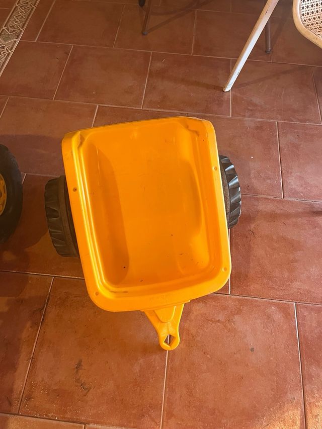 Tractor JCB pedales niño