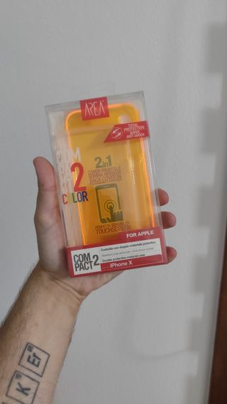 Custodia Area iPhone X - 2 in 1