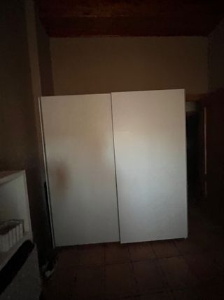Armario ropero blanco 2 puertas